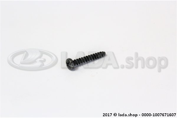 Original LADA 0000-1007671607, Self-tapping screw 4.9x31.8