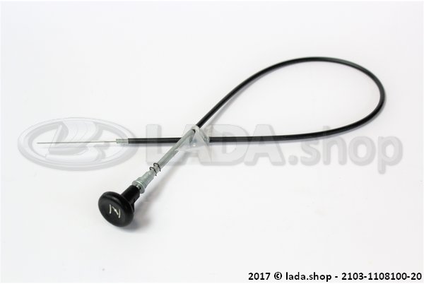 Original LADA 2103-1108100-20, Cable de estrangulación L=800mm