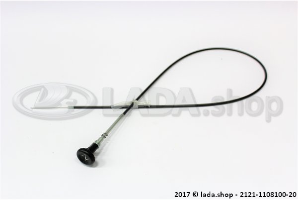 Original LADA 2121-1108100-20, Cable de estrangulación L=1170mm