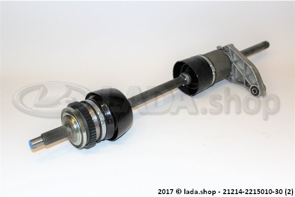Original LADA 21214-2215010-30, Driveshaft of the right front wheel