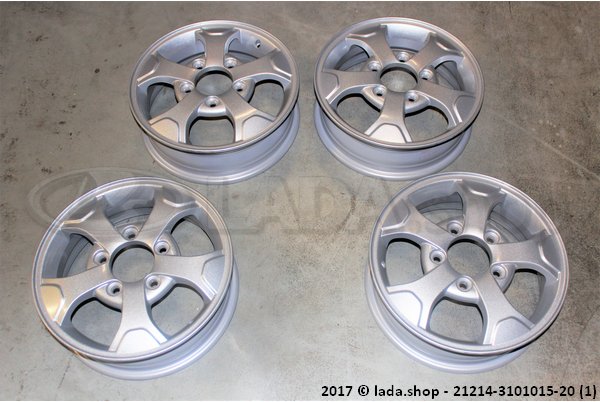 Original LADA 21214-3101015-20, Jante 4Х4 R16 5J