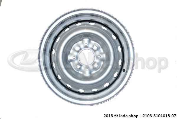 Original LADA 2103-3101015-07, Rad 2101-7 R13 5J Stahl