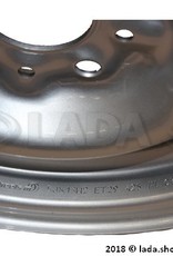 Original LADA 2103-3101015-07, Rueda 2101-7 R13 5J Acero