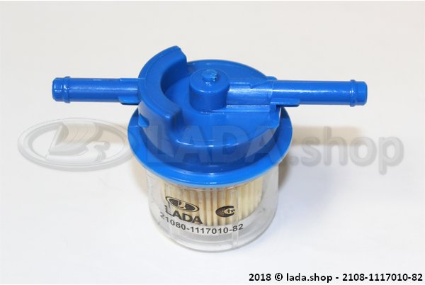 Original LADA 2108-1117010-82, Fuel filter (with collection tray)