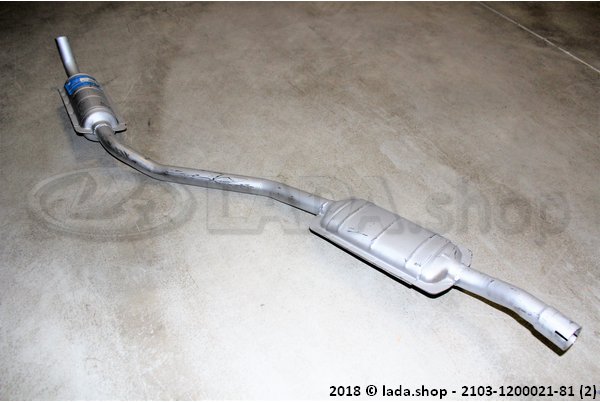 Original LADA 2103-1200021-81, Silencer adicional