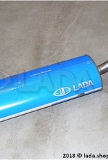 Original LADA 21214-1200010-83, Schalldämpfer Haupt (aluminisierter Stahl)