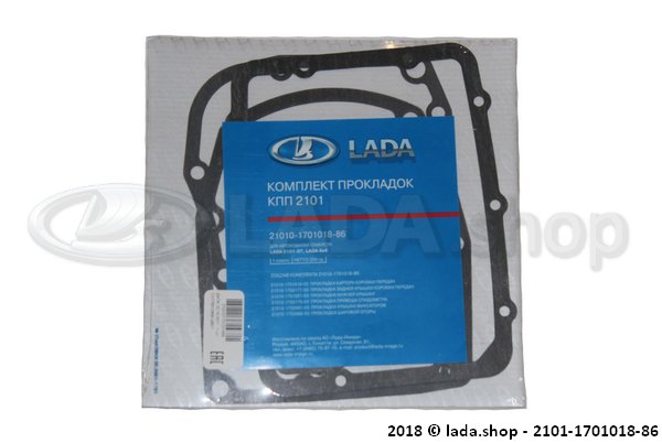 Original LADA 2101-1701018-86, Transmission sealing set