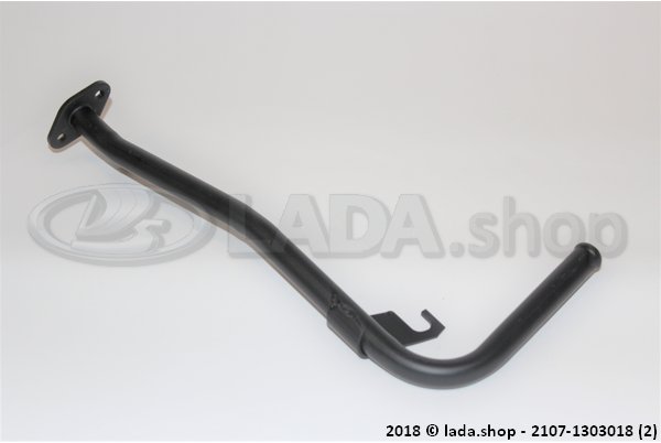 Original LADA 2107-1303018, Exhaust pipe for radiator