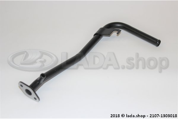 Original LADA 2107-1303018, Exhaust pipe for radiator