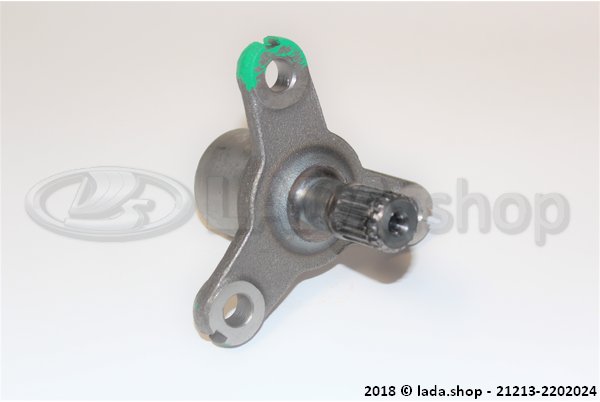 Original LADA 21213-2202024, Flange acoplamento elástico eixo intermediário