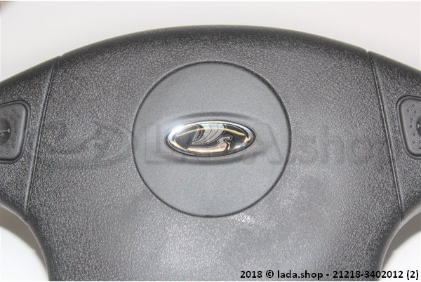 Original LADA 21218-3402012, El volante con el conjunto del interruptor de señal