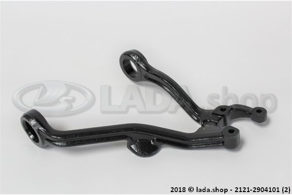 Original LADA 2121-2904101, Front Carrier Arm Above Left Assy