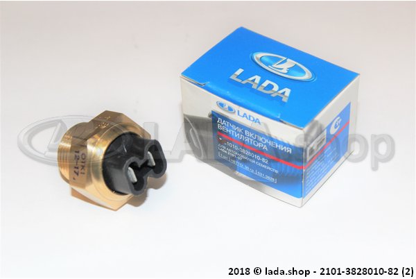 Original LADA 2101-3828010-82, Interrupteur de ventilateur 92-87