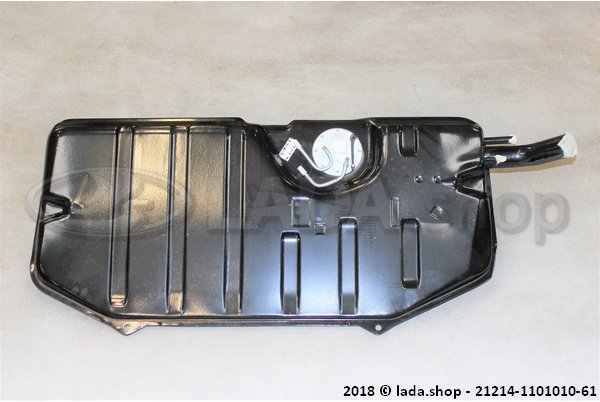 Original LADA 21214-1101010-61, Brandstoftank monteren