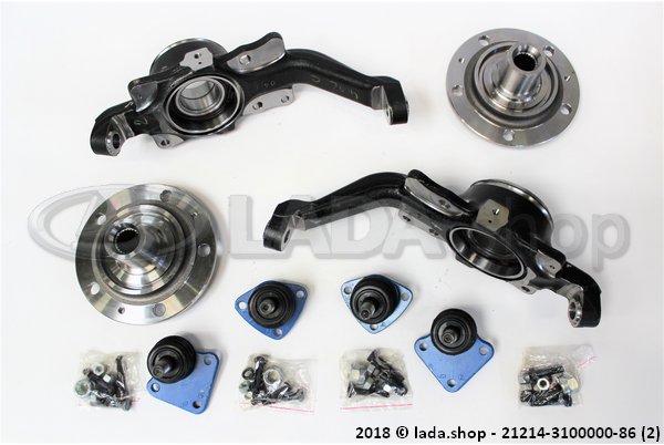 Original LADA 21214-3100000-86, Conjunto de buje reforzado 24 ranuras LADA 4x4