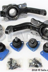 Original LADA 21214-3100000-86, Conjunto de cubos reforçados 24 slots LADA 4x4