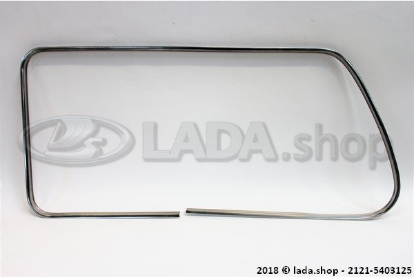 Original LADA 2121-5403125, Seitenfenstereinfassung links