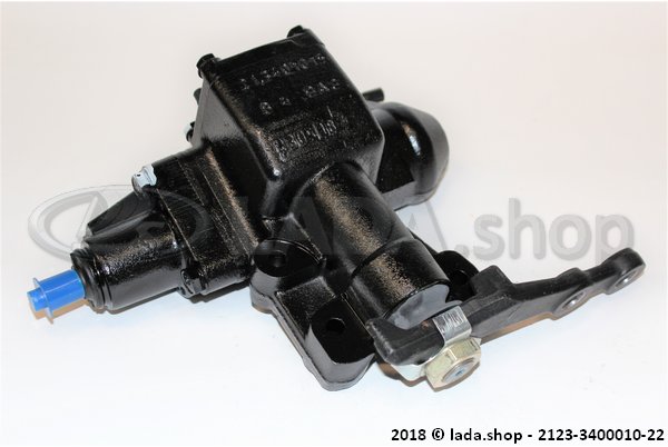 Original LADA 2123-3400010-22, Steering mechanism with hydraulic booster and a bipod