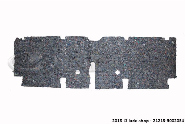 Original LADA 21213-5002054, Noise insulating rearfloor