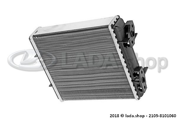 Original LADA 2105-8101060, Heating radiator