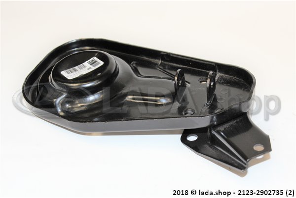 Original LADA 2123-2902735, Front suspension spring plate left
