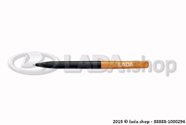 Original LADA 88888-1000294, Stylo noir et orange LADA