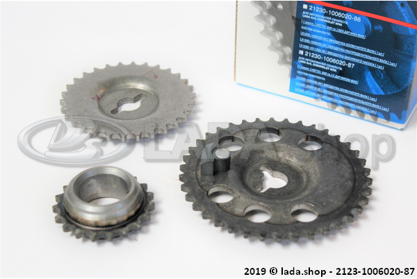 Original LADA 2123-1006020-87, Ritzel Set. Nockenwelle