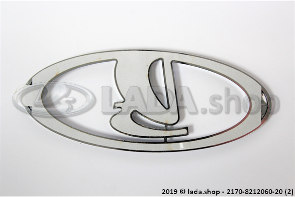 Original LADA 2170-8212060-20, Emblema de fabrica