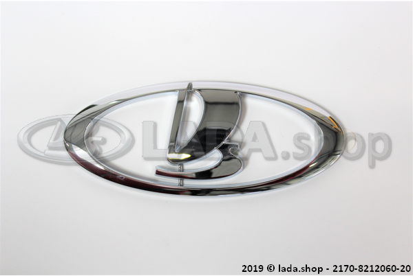 Original LADA 2170-8212060-20, Emblema de fábrica