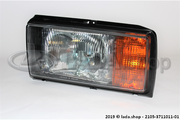 Original LADA 2105-3711011-01, Headlight left 2104/5/7