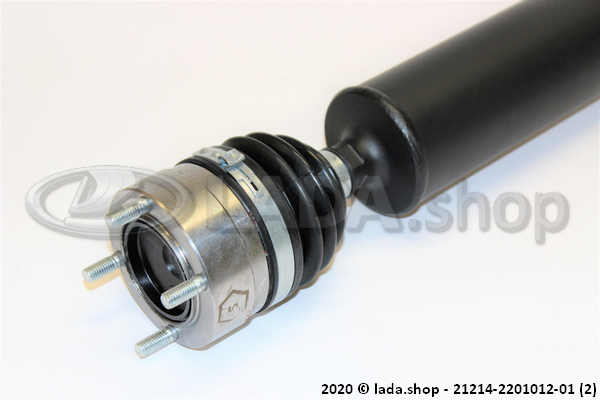 Original LADA 21214-2201012-01, Schroefas, achter