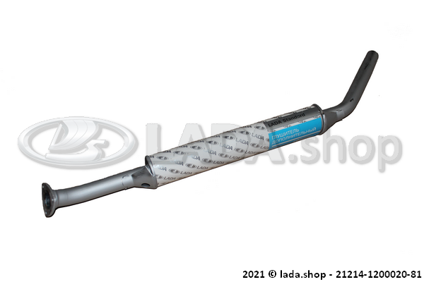 Original LADA 21214-1200020-81, Silencieux supplémentaire Lada Standard