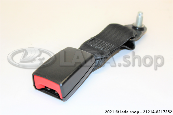 Original LADA 21214-8217252, Safety belt lock, rear