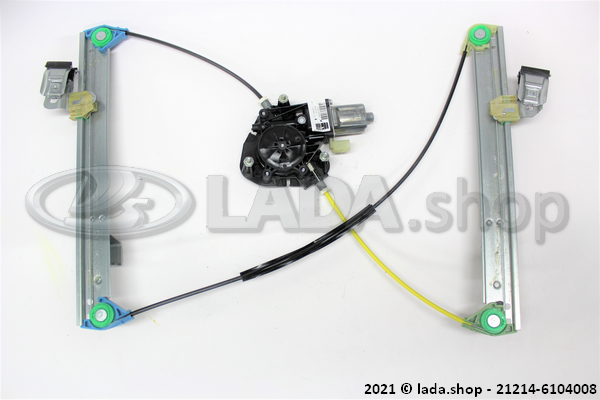 Original LADA 21214-6104008, Front Door Front Power Window Assembly,