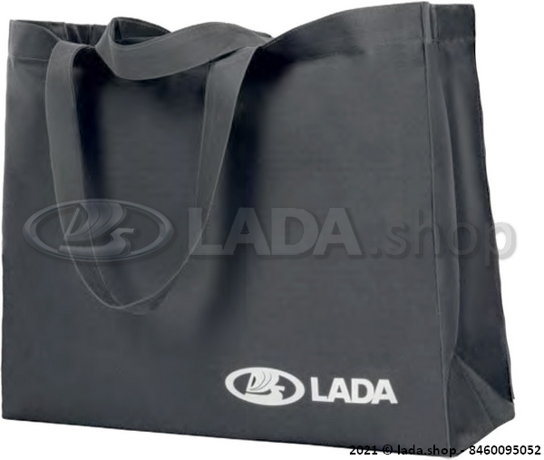 Original LADA 88888-8460095052, Grey shopper bag