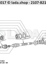 Original LADA 2107-1701025-01, Arbol primario Z=18 - Copy