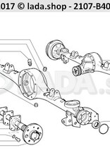 Original LADA 2101-2403080-86, Kit de réparation du semi-essieu 2101