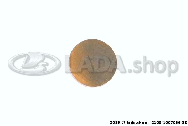 Original LADA 2108-1007056-38, Klepstelschijf 3,90