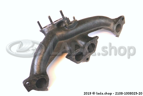 Original LADA 2108-1008025-20, Auspuffkruemmer F.Ger.Kat.