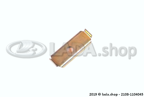 Original LADA 2108-1104045, Placa de la grapa