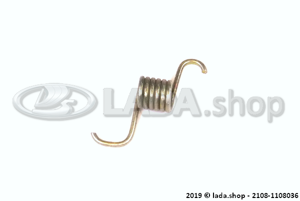 Original LADA 2108-1108036, Return spring