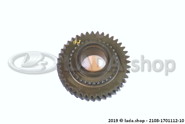 Original LADA 2108-1701112-10, Tandwiel 1e versnelling
