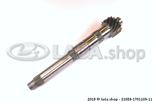 Original LADA 21083-1701105-11, Arbol secundario 4.1 15d