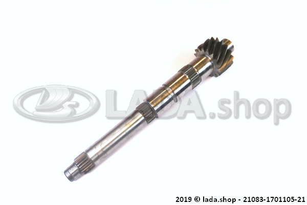 Original LADA 21083-1701105-21, Anriebswelle 16 Z.