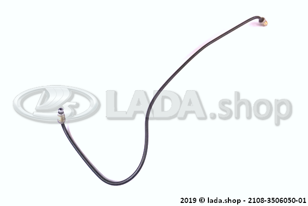 Original LADA 2108-3506050-01, Frontpijp, LH
