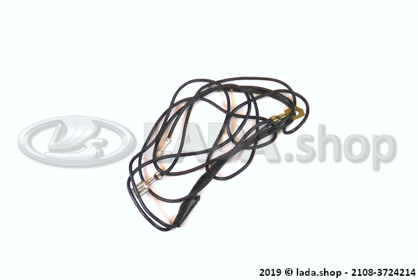 Original LADA 2108-3724214, Wire harness number plate lamp