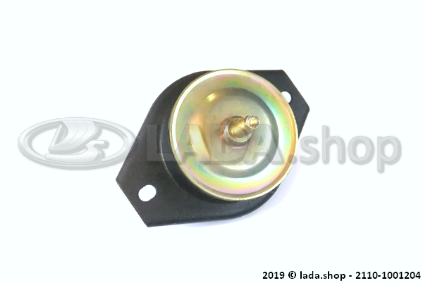 Original LADA 2110-1001204, Montagem do motor com membros flexiveis