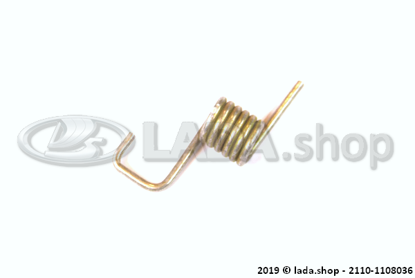 Original LADA 2110-1108036, Return spring