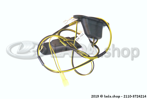 Original LADA 2110-3724214, Chicote de fios. lampada de placa de matricula