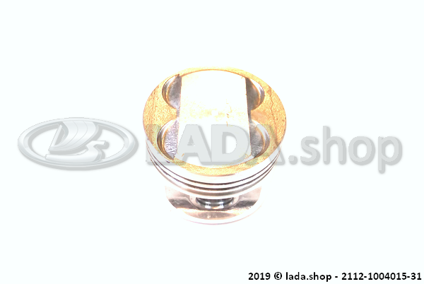 Original LADA 2112-1004015-31, Oversize piston +0.4 mm